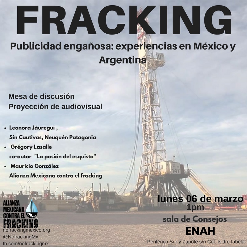 Publicidad engañosa y fracking, experiencias en Argentina y México