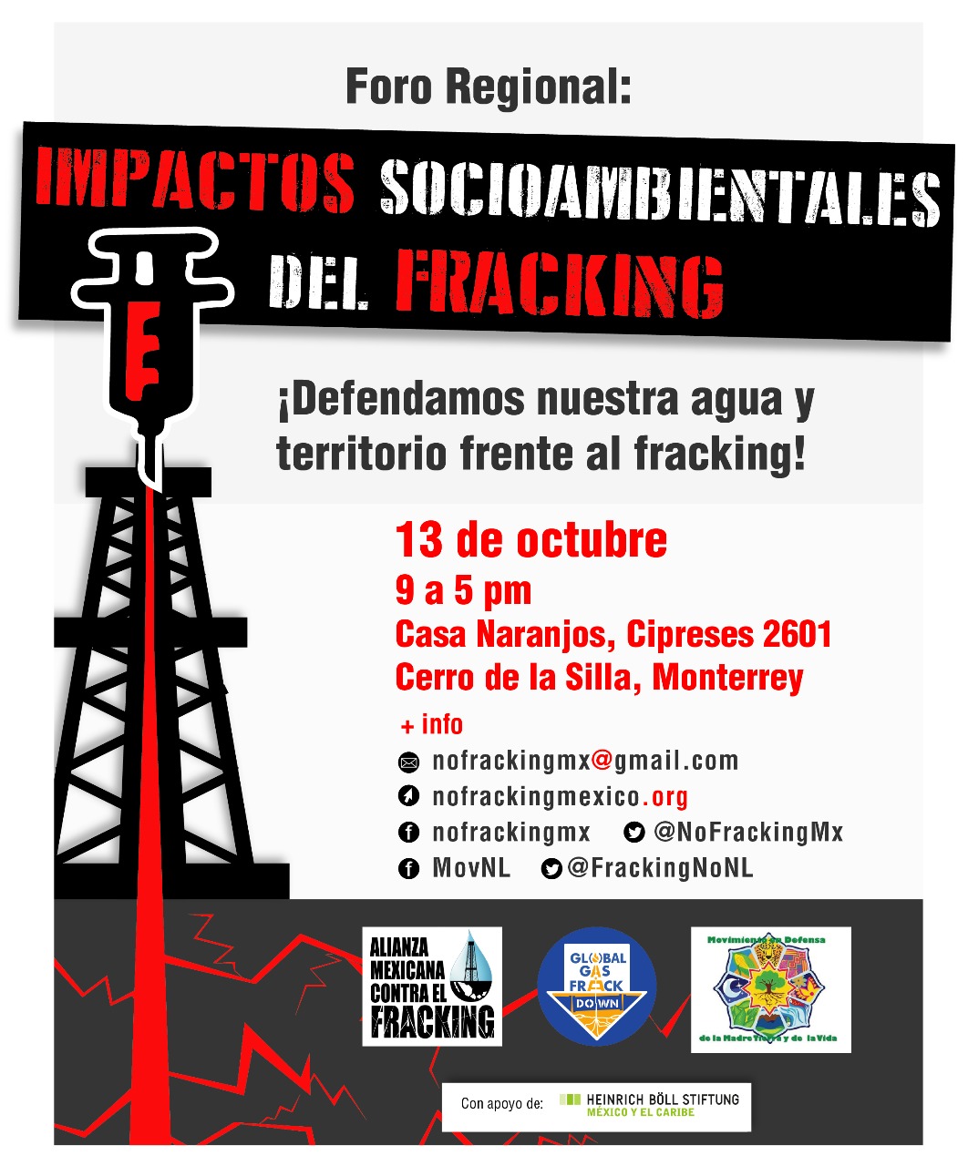 Foro Regional: Impactos socioambientales del fracking